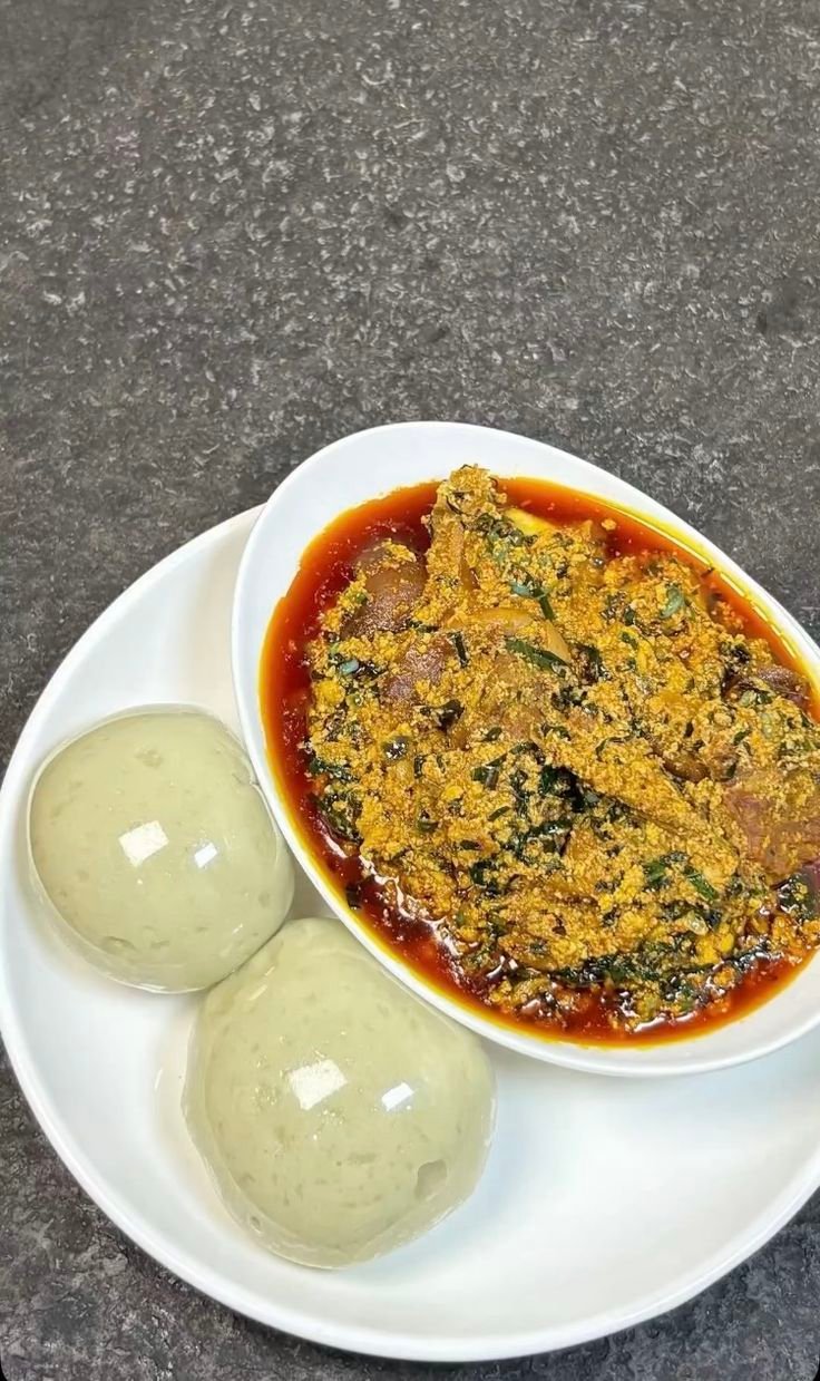Fufu & Egusi Soup